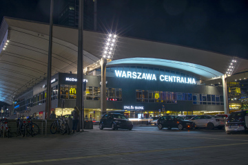Warszawa Centralna dworzec kolejowy 