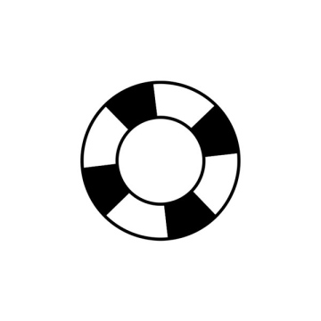 Koło Ratunkowe, symbol, darmowa ikona