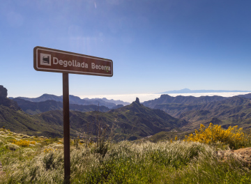 Punkt Widokowy, Gran Canaria  - Degollada Becerra