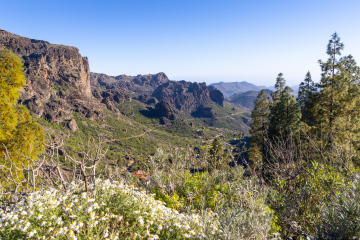 Gran Canaria - widok na skały 