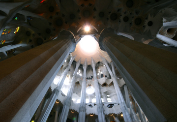 Wnętrze Katedry W Barcelonie