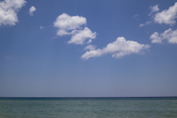 Przestrzeń Oceanu i Błękitnego Nieba
