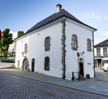 Buekorps - budynek muzeum w Bergen, Norwegia