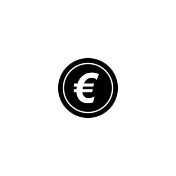 Moneta Euro - ikona