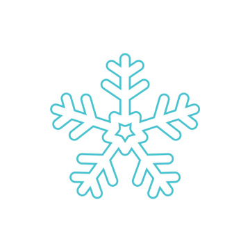 Płatek Śniegu, darmowa ikona