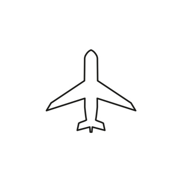 Samolot Pasażerski Ikona