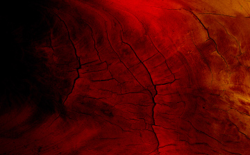 Czerwone tło, popękana powierzchnia, drewno
