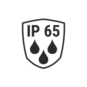 IP 65 ochrona, ikona, symbol