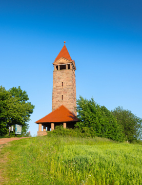 Wieża Widokowa na Górze św. Anny zdjęcie stockowe