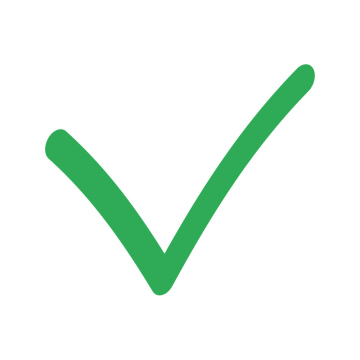 Zielony Znacznik Wyboru - OK, ikona, wektorowy symbol