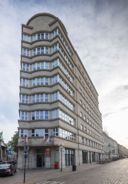 Budynek Komunalnej Kasy Oszczędności w Krakowie na Placu Szpańskm w Krakowie