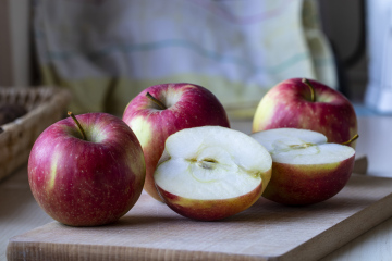 Czerwone Jabłka do Jedzenia