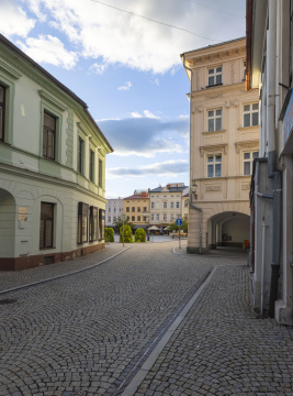 Kamienice w okolicy Rynku - Frydek Mistek, Czechy