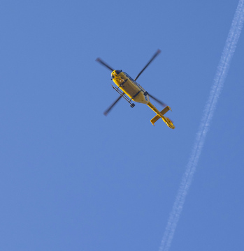 Żółty Helikopter