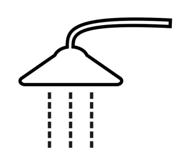 Prysznic - symbol 