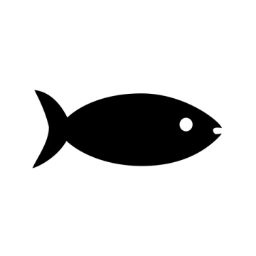 Ryba - Ikona Wektorowa