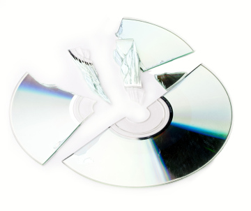 Rozbita Płyta CD