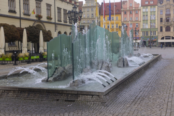 Fontanna na Rynku we Wrocławiu