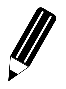 Ołówek Ikona