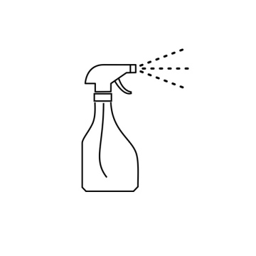 Spray do dezynfekcji ikona