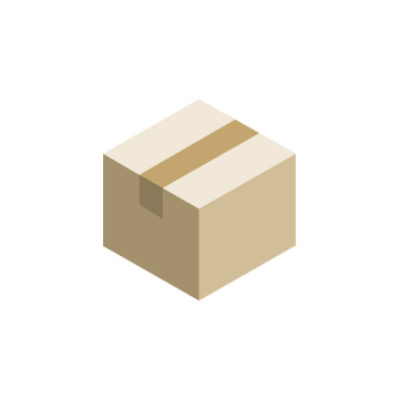 Pudełko kartonowe, przesyłka, wektor, darmowa ilustracja
