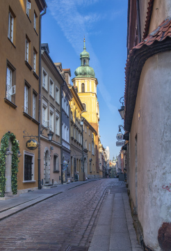 Stare Miasto w Warszawie Ulica Piwna 