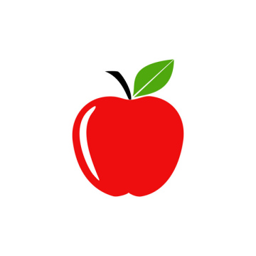 Czerwone jabłko - Ikona 