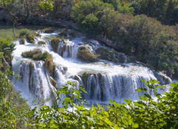 Wodospad Krka, Chorwacja