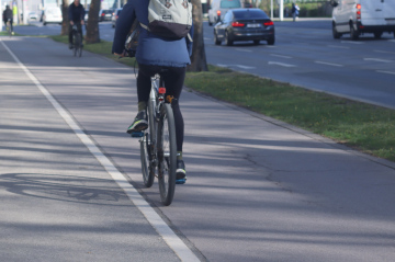 Droga dla rowerów w mieście