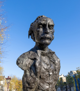 Multatuli - Pomnik, rzeźba w Amsterdamie
