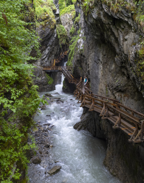 Wodospad Sigmund Thun Klamm, Kaprun Austria