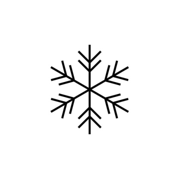Śnieg, mróz, ślisko, zima ikona