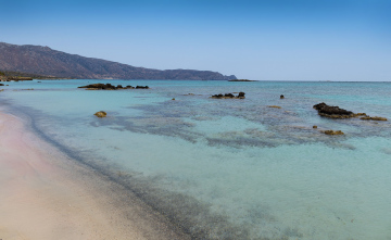 Plaża Elafonisi, Kreta Grecja