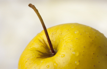 Fragment jabłka