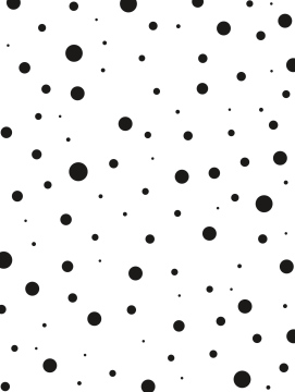 Czarne Kropki na białym tle, wzór, wektor
