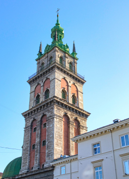  Cerkiew Uspieńska, wieża Korniakta - Lwów