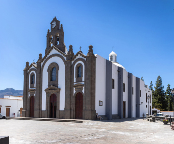 Kościół we wsi Santa Lucia de Tirajana na Gran Canaria