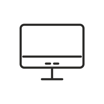 Monitor - darmowa ikona