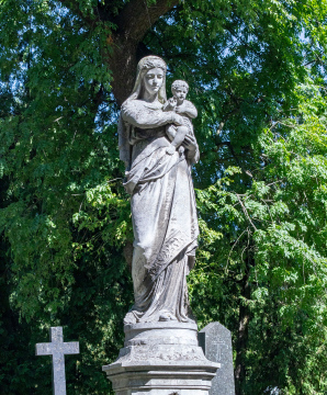 Maryja z Dzieciątkiem - Rzeźba