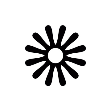 Kwiat, ikona, symbol