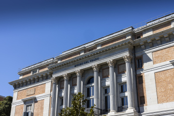 Muzeum Prado boczna fasada budynku