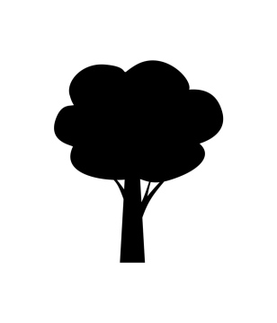 Drzewo Liściaste - Ikona - darmowy obraz
