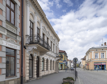 Nowy Sącz, kamienice w centrum miasta