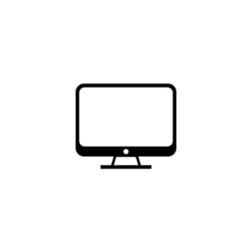 Monitor Komputerowy - Ikona