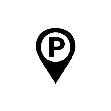 Lokalizacja Parking, pinezka, postój, mapa - darmowa ikona
