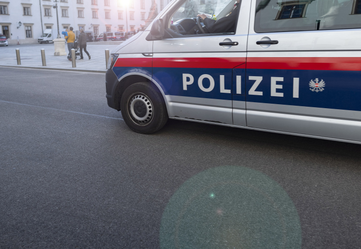 Austria, samochód policyjny