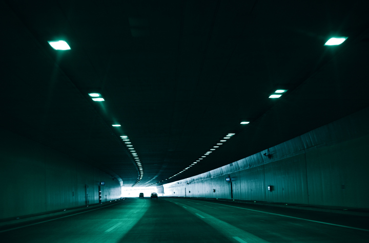 Tunel na Autostradzie