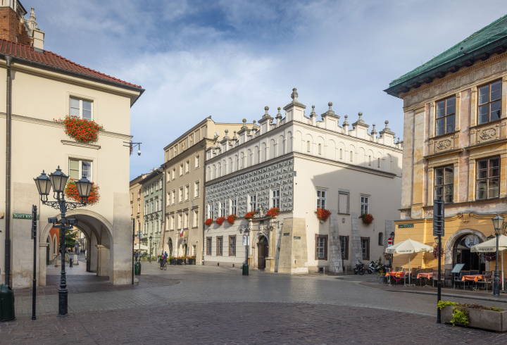 Mały Rynek w Krakowie i Ulica Mikołajska