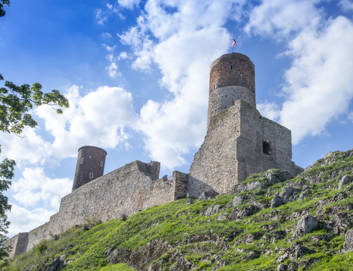 Baszty na zamku w Chęcinach