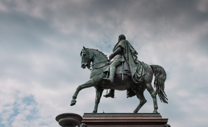 Pomnik Fryderyka Wilhelma IV w Berlinie przy Starej Galerii Narodowej